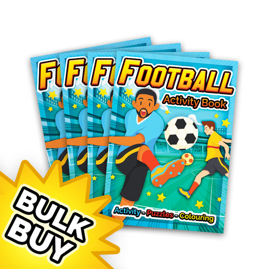 Football Mini Activity Books x 36 ( BULK )