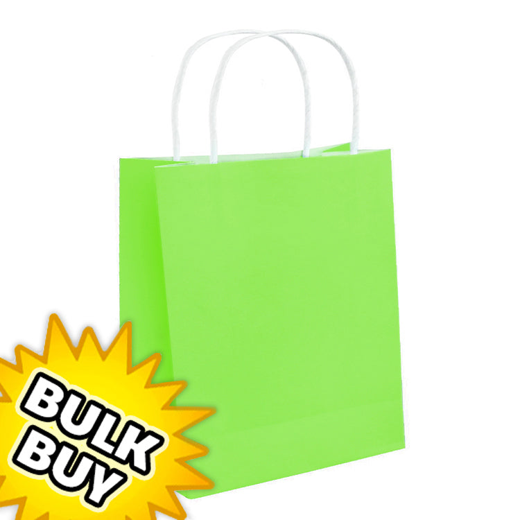 Green Party Bags x 48 ( BULK BUY )