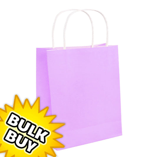 Lilac Party Bags x 48 ( BULK BUY )