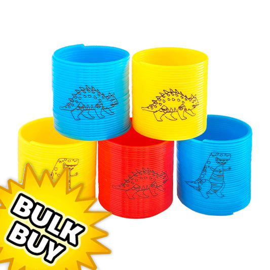 Dinosaur Mini Magic Springs x 48 ( BULK BUY )