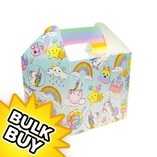 Unicorn Party/Lunch box x 24 (BULK)