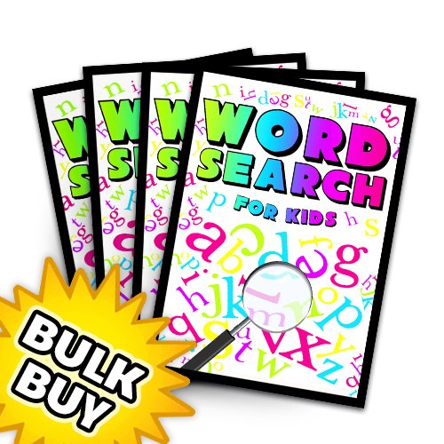Mini Word Search Activity Book x36 ( BULK BUY )
