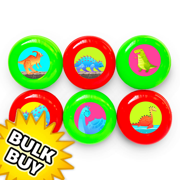 Dinosaur Mini Yo Yos x 120 ( BULK BUY )