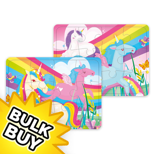 Unicorn Mini Jigsaw Puzzles x72 (BULK BUY)