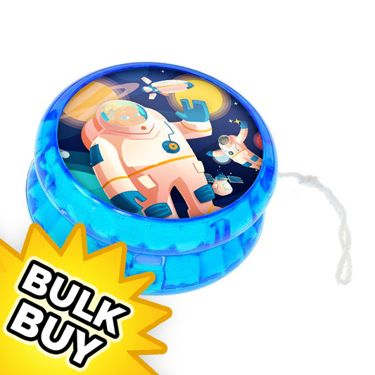 Space Light Up Yo Yo x12 ( BULK )
