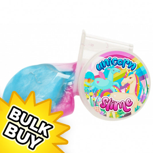 Unicorn Mini Slime Pots x 48 ( BULK BUY )