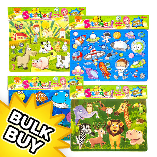 Jumbo Stencils x 12 ( BULK BUY SPECIAL )