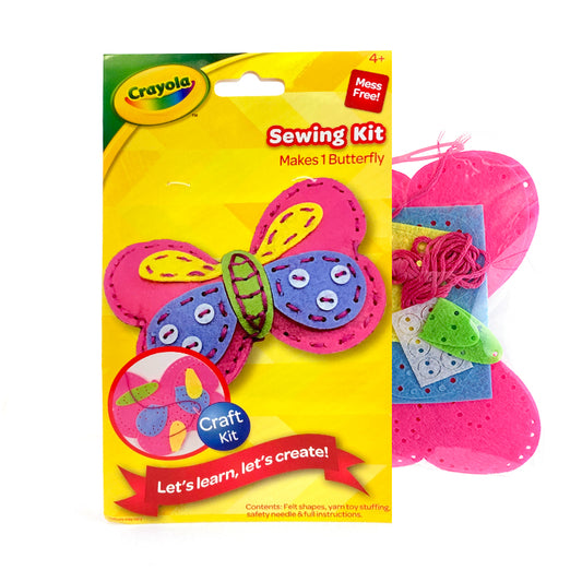Crayola Cute Butterfly Sewing Kit