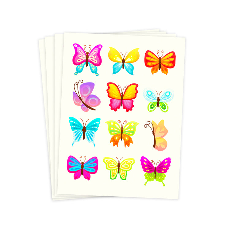 Butterfly Tattoo Sheets x 4 ( £1 Special )