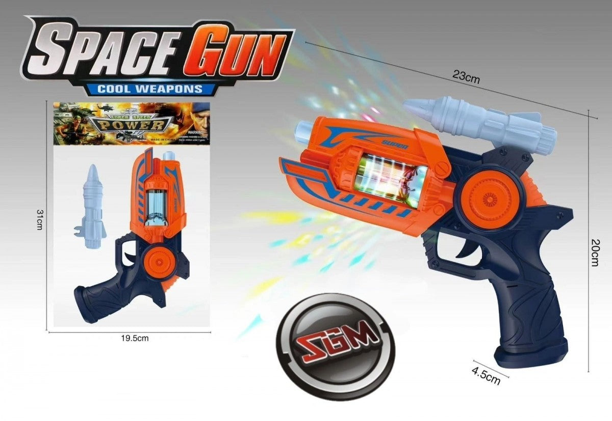 Light Up Pistol Space Design