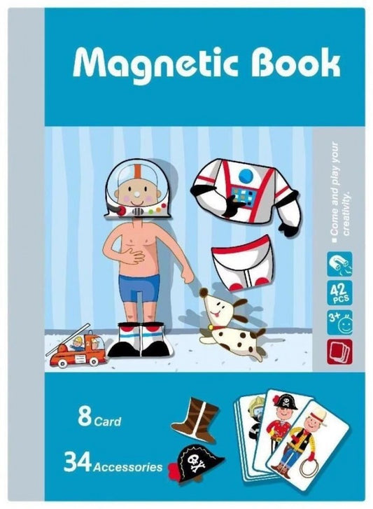 34Pc Outfit Magnetic Book