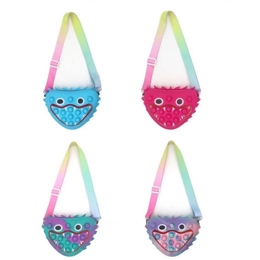 Pb Huggy Poppit Shoulder Bag Assorted Colours