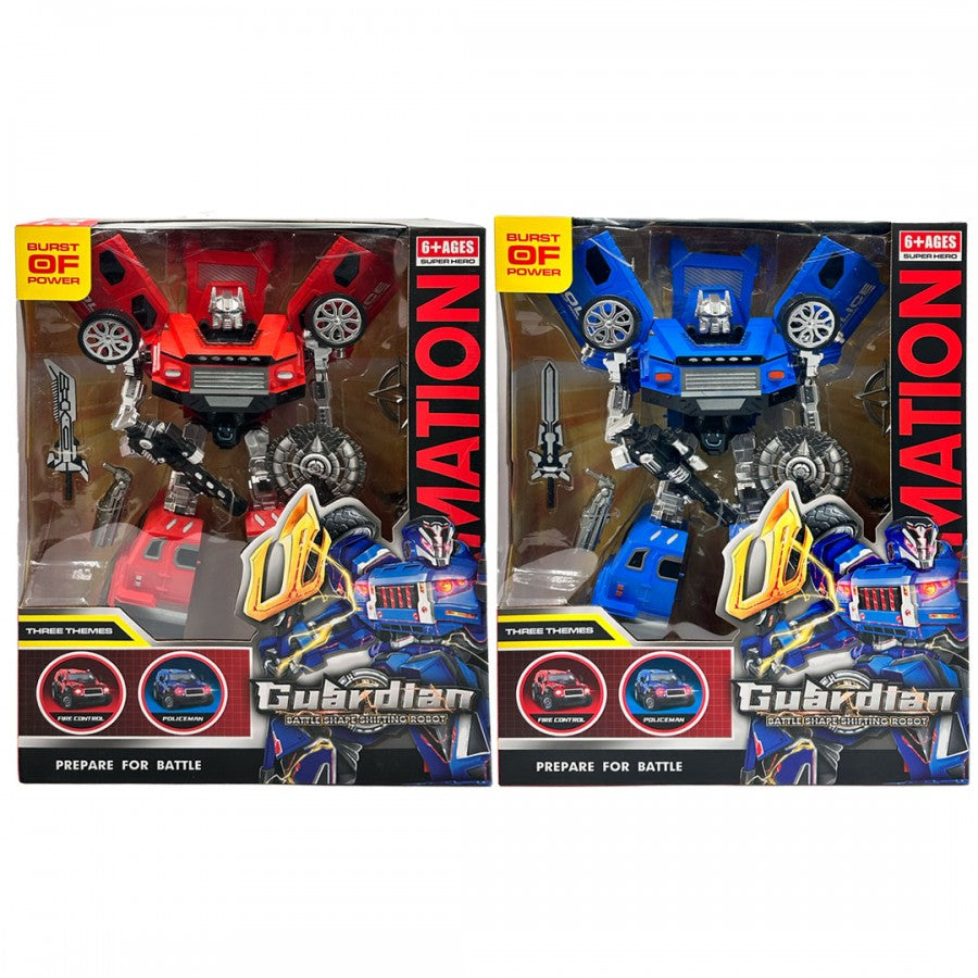 Transformer Robot Toy - Converts Into Car &Amp; Robot