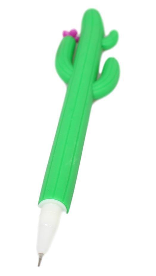 Childrens Pack Of 2 Fun Cactus Pens Writing Stationery