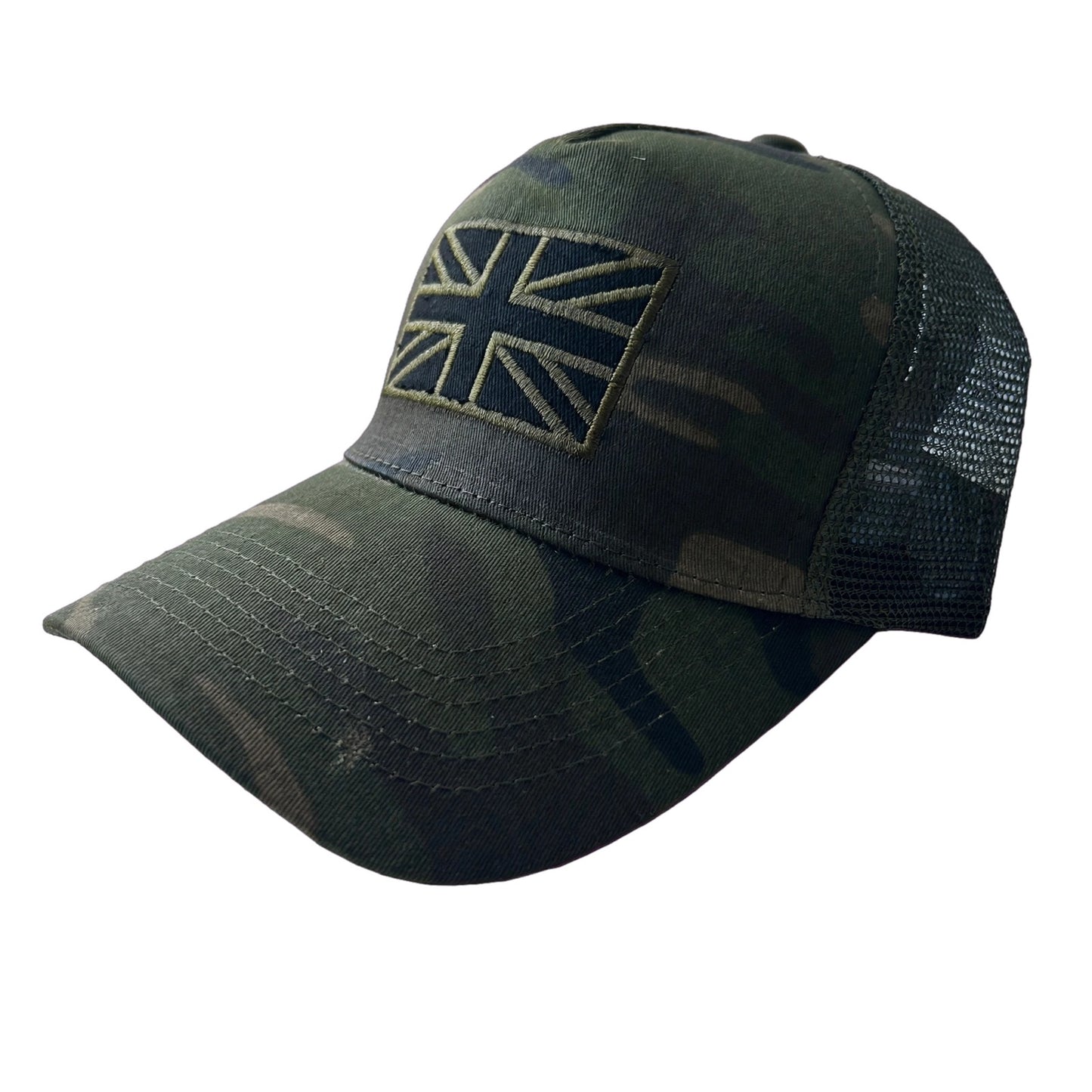 Union Jack Fashion Tonal Trucker Cap - 4 Colours