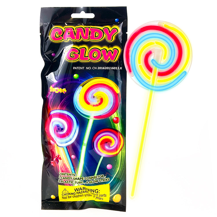 Glow in the Dark Lollipop Wand