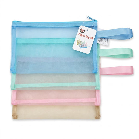 Zipper Bag A6 Assorted Colours, 23G