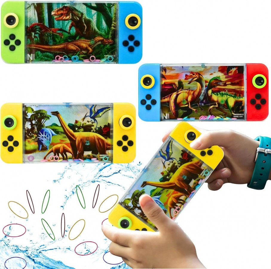 X12 Dino Themed Handheld Water Game