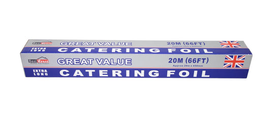 Great Value Kitchen Catering Foil Extra Long Multi Use Foil 20M (66FT) CD1513