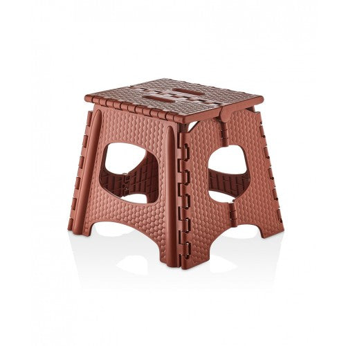 Plastic Medium Folding Stool Assorted Colours K0271 / THL979