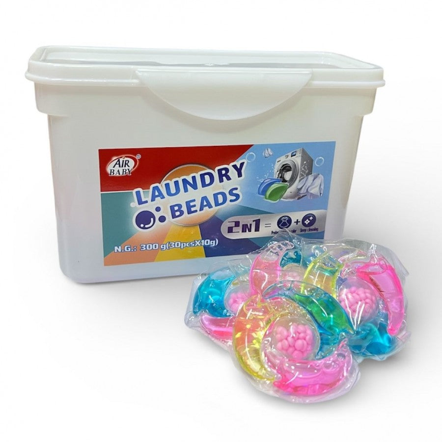 30 Laundry Beads 2-In-1