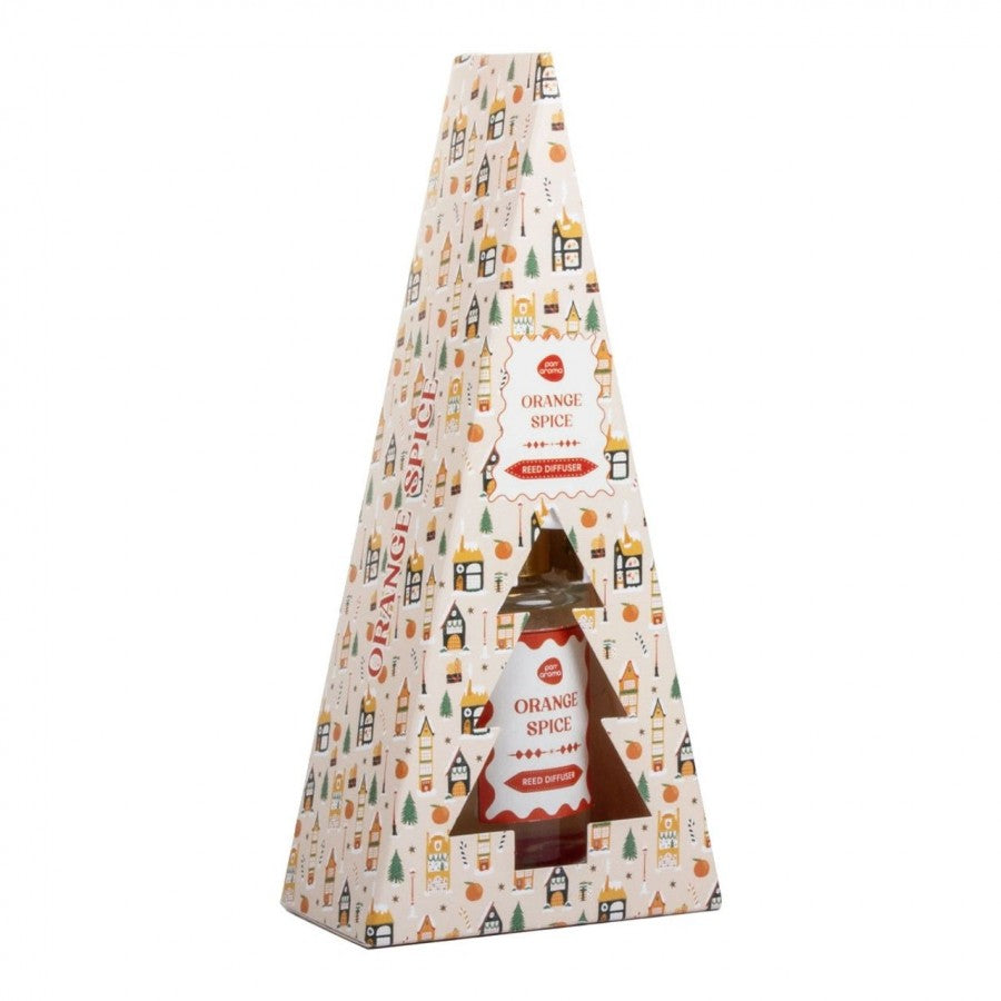 100Ml Triangle Reed Diffuser - Orange Spice