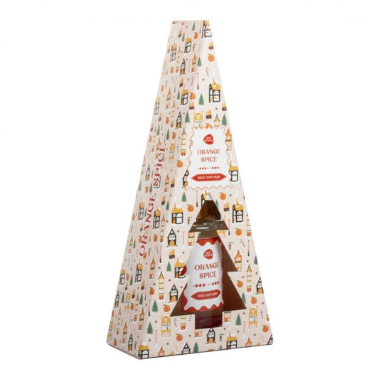 100Ml Triangle Reed Diffuser - Orange Spice