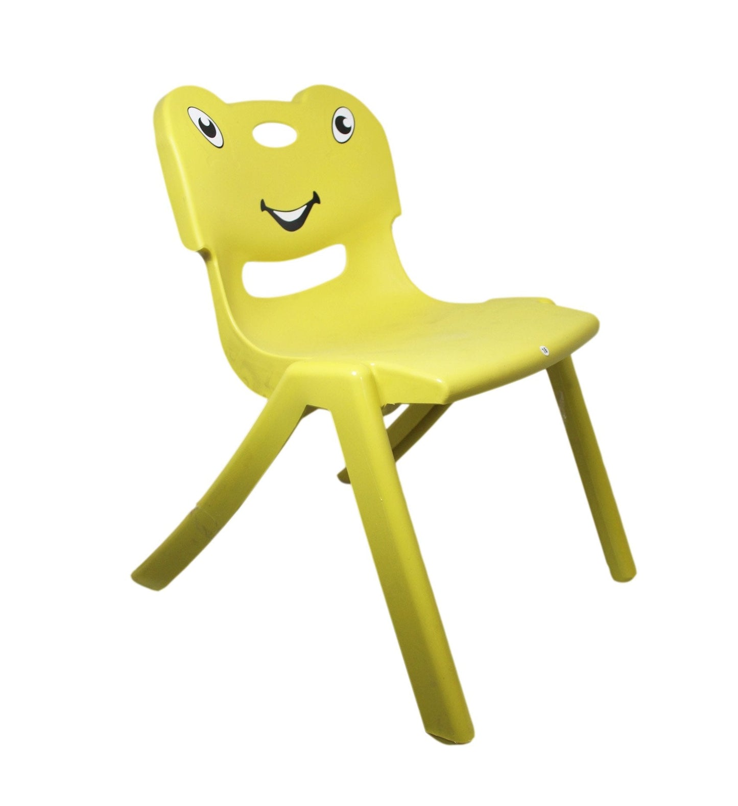 Gizem Children's Plastic Chair 50 x 26 cm Frog Animal Design Assorted Colours CT031 A