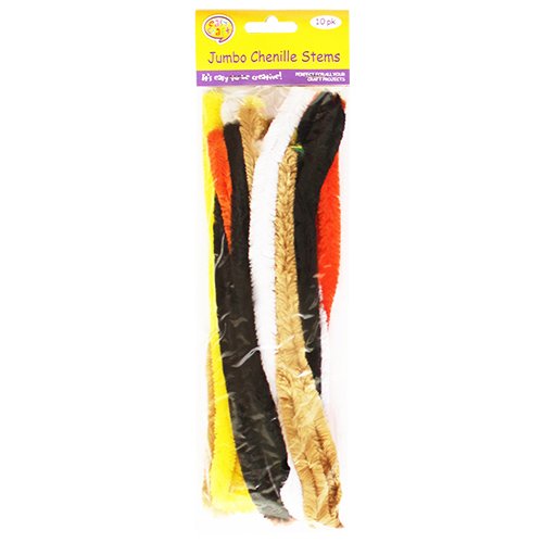 Animal Antics 10pk Jumbo Chenille Stems