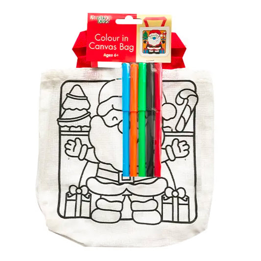 Santa Colour in Xmas Bag Kit