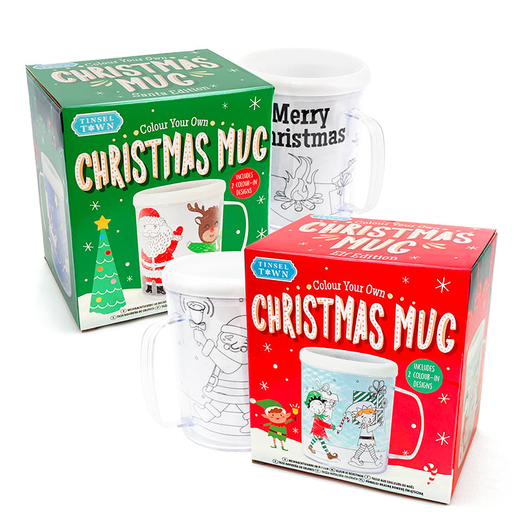 Christmas Colour In Mug