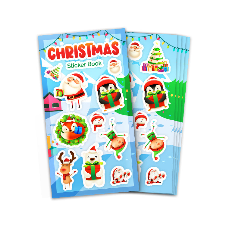 Christmas Mini Sticker Book (12 Sheets)
