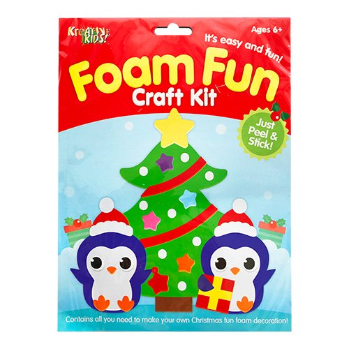 Penguins And Tree Foam Fun Kit