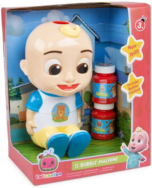 Cocomelon JJ Bubble Machine Bubble Maker Toy