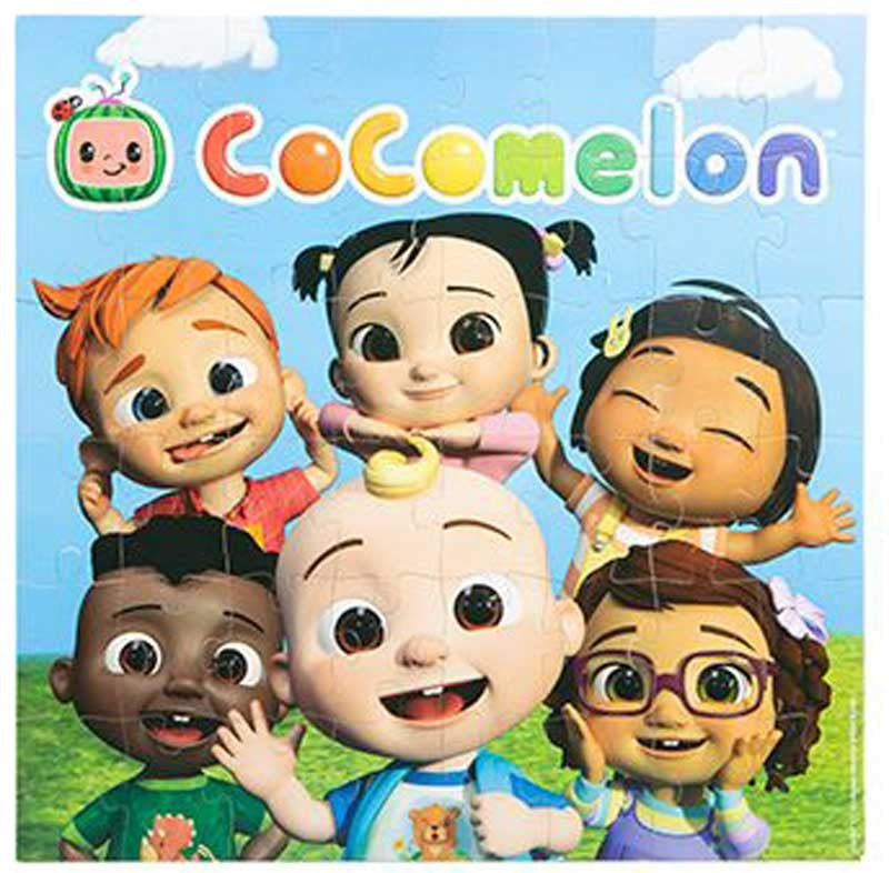 Cocomelon Puzzle Tin - 48 Piece Wooden Jigsaw Puzzle