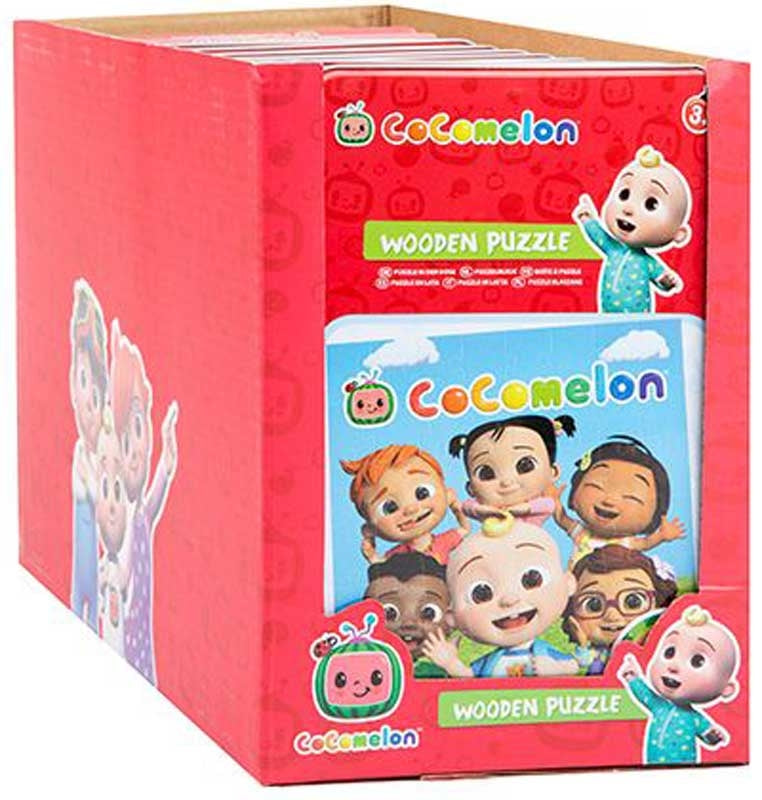 Cocomelon Puzzle Tin - 48 Piece Wooden Jigsaw Puzzle
