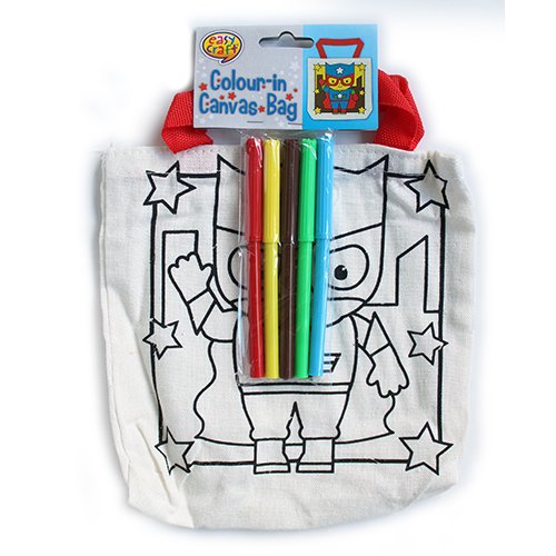 Superhero Colour In Bag Kit