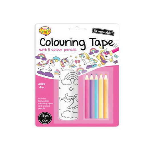 Unicorn Colouring Tape Set