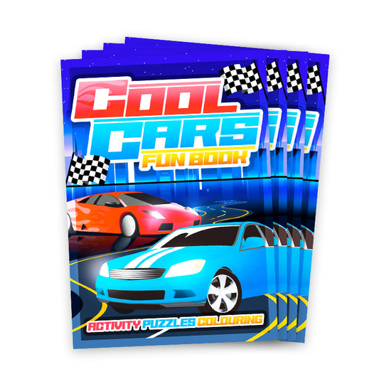 Cool Cars Mini Activity Book