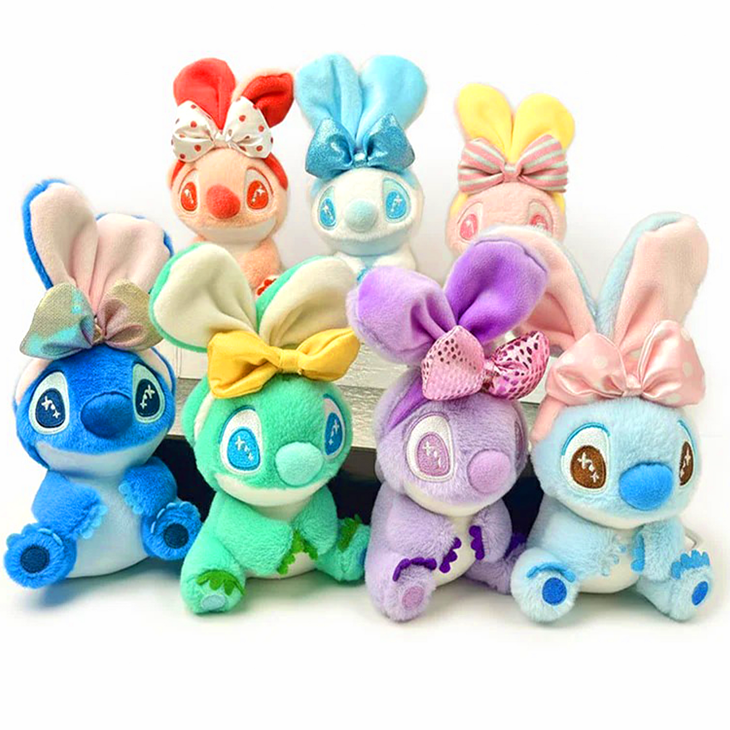 Stitch Candy Bunny Edition Cosbi Plush Keychain Toy – Single Blind Box