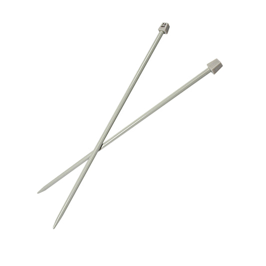 2 Pack Plastic Knitting Needles 7.0mm Size 36cm 00660