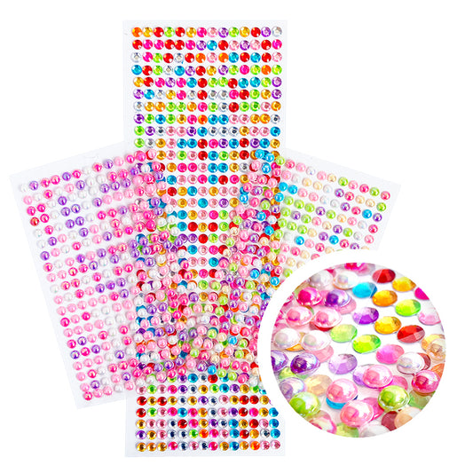 Stick On Gems ( Over 6000 ) Mega Mix ( BULK BUY SPECIAL )
