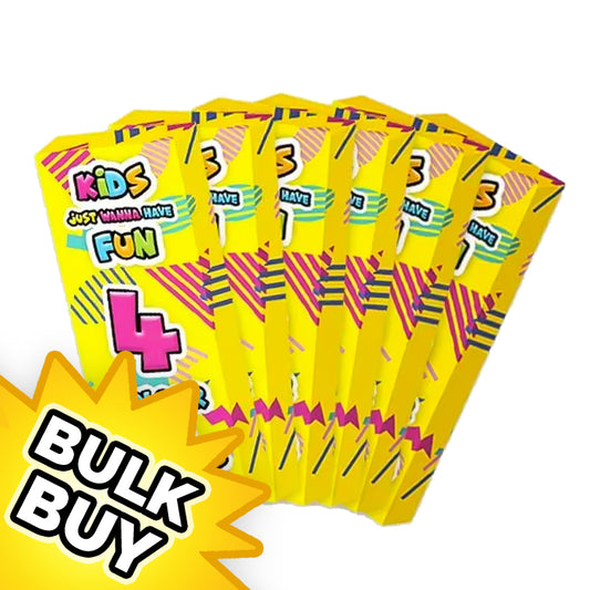 Packs 4 Wax Crayons x 72 ( BULK BUY )