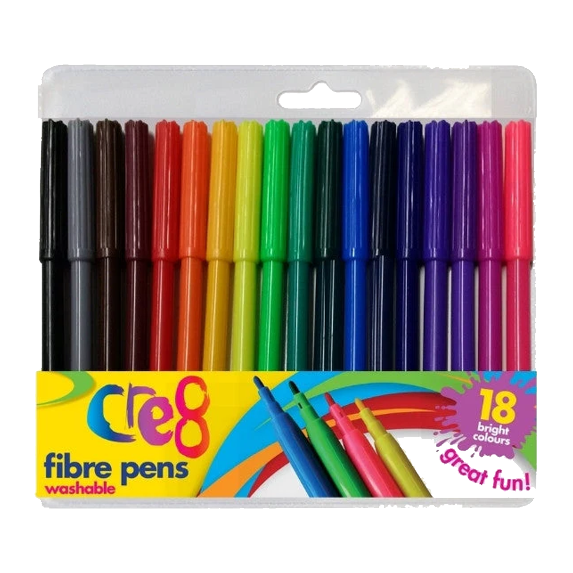 18 Pack of Felt Tip Pens