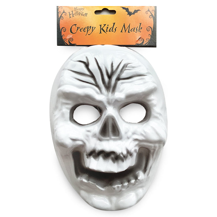 Creepy Kids Mask White