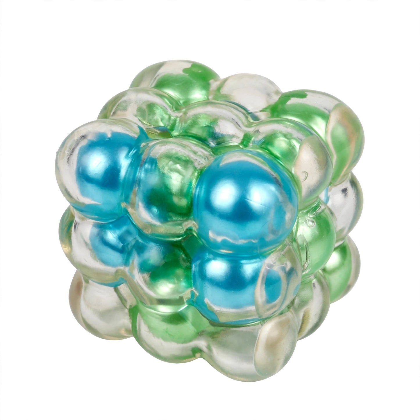 Viral Pearl Crackle Cube - Ocean Mix Colour Squishy Fidget Sensory Toy
