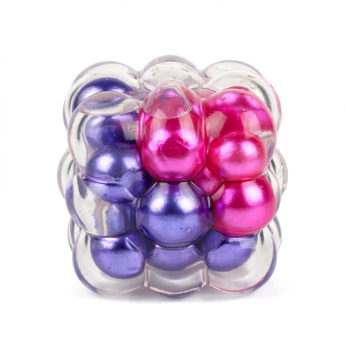 Viral Pearl Crackle Cube - Galaxy Mix Colour Squishy Fidget Sensory Toy