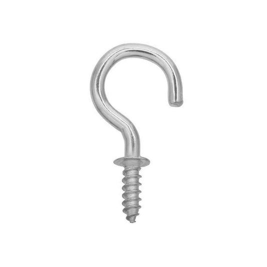 Cup Hooks 1" Chrome Effect 0188