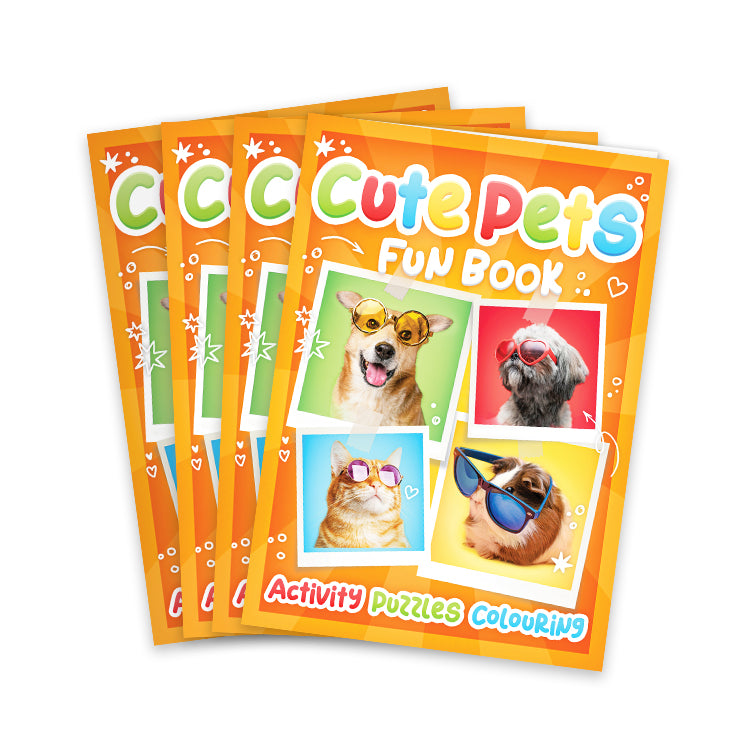 Cute Pets Mini Activity Books x 36 ( BULK BUY )