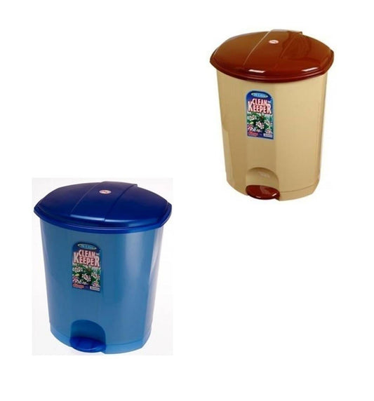 Home Kitchen Rubbish Pedal Bin Clean Keeper Mi x ed Colour Pedal Bin 5 Litre x 1